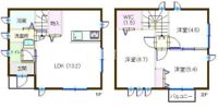 中野上町貸家の間取り画像