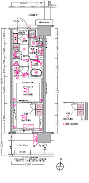 プラウド川越の間取り画像