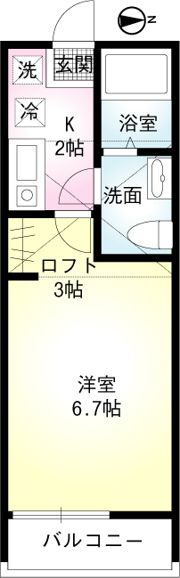 FBハウス杉田の間取り画像