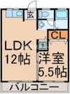 メゾン 杉の木の間取り画像