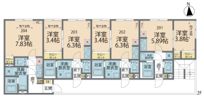 カインドネス狭山ヶ丘Northの間取り画像