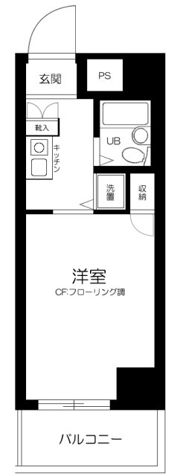 スカイコート川崎第2の間取り画像