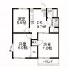第二東習ハイツの間取り画像