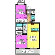 セリーン大利の間取り画像