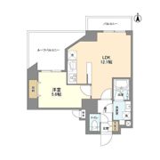 ウェルスクエア錦糸町SOUTHの間取り画像