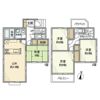 本北方戸建の間取り画像
