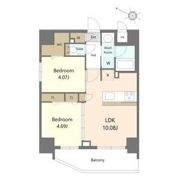 S-RESIDENCE薬院aureateの間取り画像