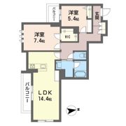 ヌーヴェルアヴァンセの間取り画像