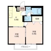 プラザ入間の間取り画像