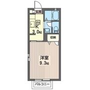 パインハイツ城山Aの間取り画像