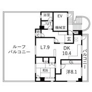 アベニュー神宮の間取り画像