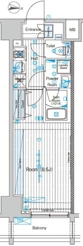 ブライズ方南町の間取り画像