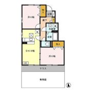 パレロワイヤル Bの間取り画像