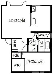 WING COURTの間取り画像