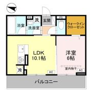 アメニティ 美南東の間取り画像
