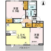 PLUM Ⅲの間取り画像
