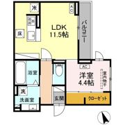 LUANA本山の間取り画像