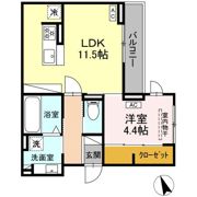 LUANA本山の間取り画像