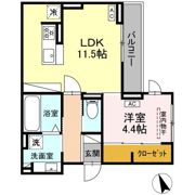 LUANA本山の間取り画像