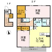 PATIO A棟の間取り画像