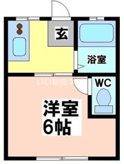 サンハイツ中村の間取り画像