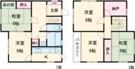 今川町借家の間取り画像