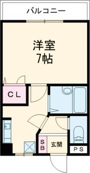 サンライズカワムラの間取り画像
