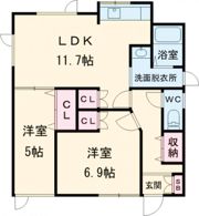 メゾン美原の間取り画像
