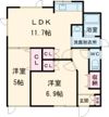 メゾン美原の間取り画像