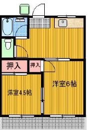 コーポ高崎の間取り画像