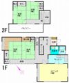 阿見町阿見住宅の間取り画像