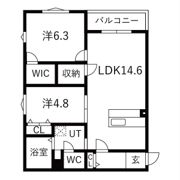 アルモニー東刈谷テラスの間取り画像