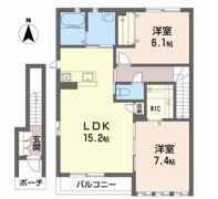 シャーメゾン アミコートの間取り画像