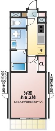 シエルの間取り画像
