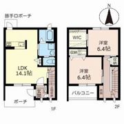 シャーメゾン沙羅の間取り画像