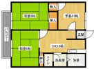 コーポラス栄の間取り画像