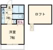 Signpost戸石 B棟の間取り画像