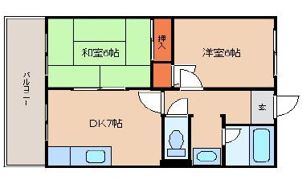 エムエイチハイツの間取り画像
