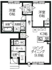 クレール・シャンブルⅢの間取り画像