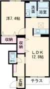 グランコートAの間取り画像