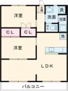 サンライズ三川の間取り画像