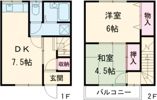 コーポ末広1の間取り画像