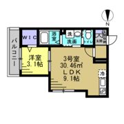 Sourire馬橋（スリール馬橋）の間取り画像