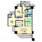 アルファガーデン錦町IIの間取り画像