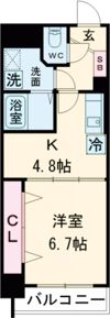宿院西TKハイツ2号館の間取り画像