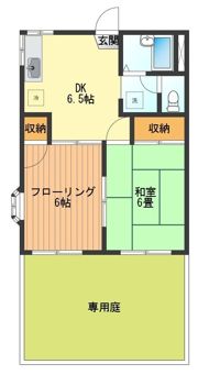 グランメールみなみの間取り画像