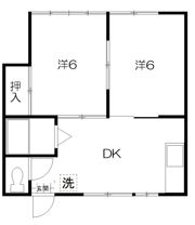 コーポ呉刻館の間取り画像