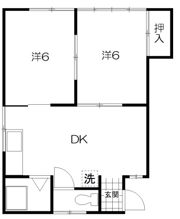 コーポ呉刻館の間取り画像