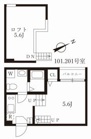 プラットの間取り画像