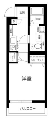 フォレストテラス小岩の間取り画像